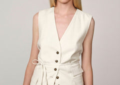 Samos Vest - White