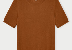 Thora Knit T-shirt - Toffee