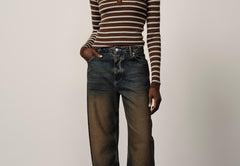 Lulu Jeans (30, Short) - Brown