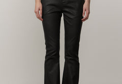 Mathew Leather Pants - Black