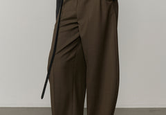 Dante Mid waist Pants - Khaki