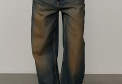 Lulu Denim Jeans (30 - Short) - Brown