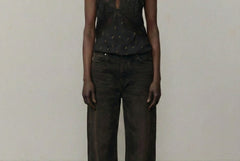 Lulu Denim Jeans (30 - Short) - Tobacco