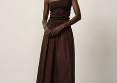 Ofelia Skirt - Coffee Brown